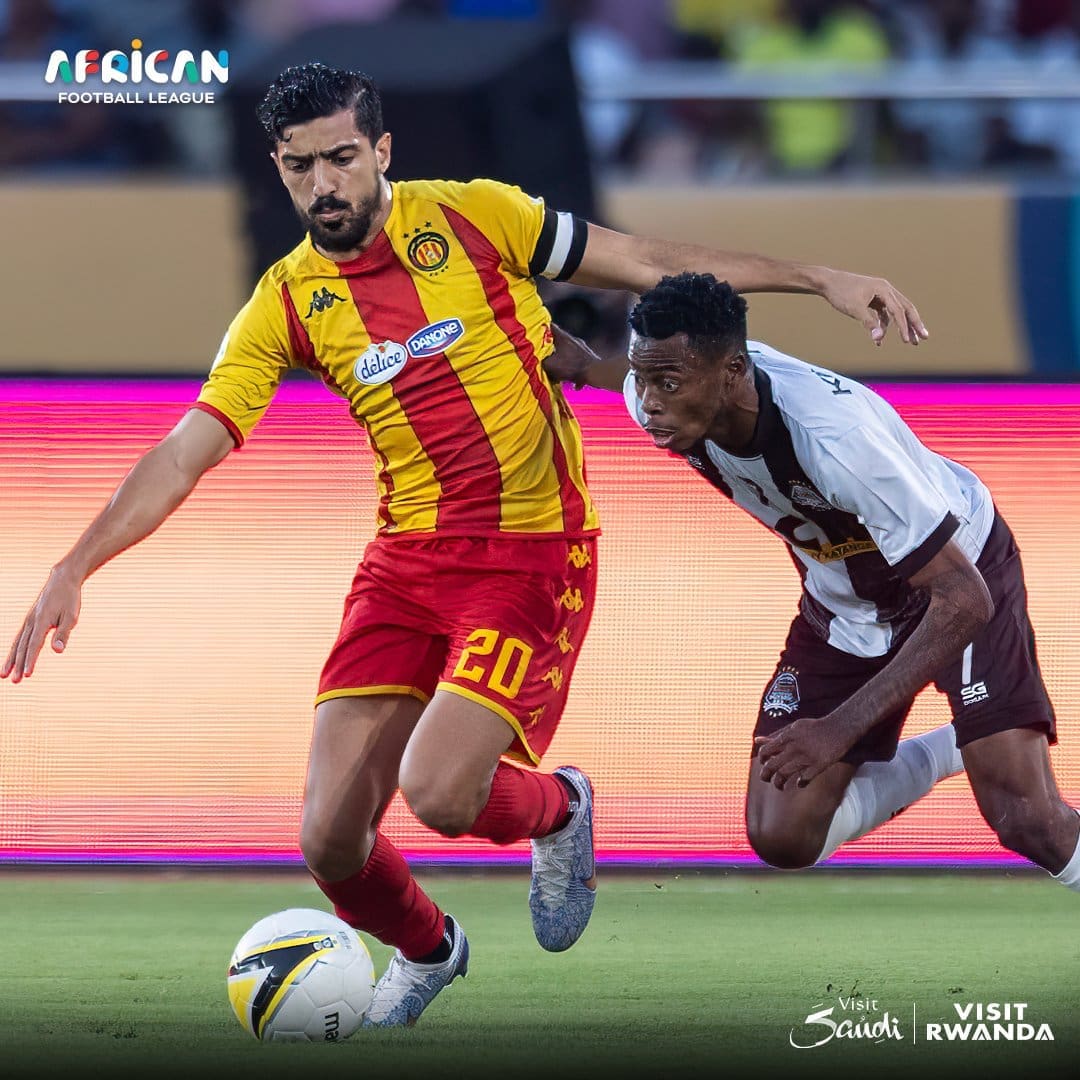 صورة من مباراة الذهاب بين الترجي التونسي ومازيمبي الكونغولي - المصدر: الحساب الرسمي لبطولة الدوري الأفريقي على منصة "X".