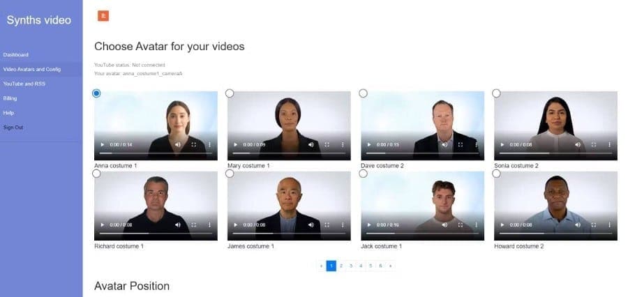 أداة Synth video