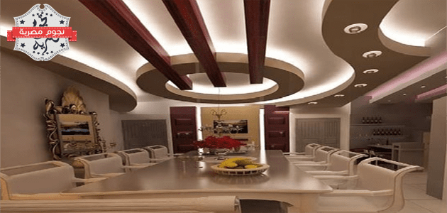 أفضل ديكور سقف صاله واهم النصائح لاختياره