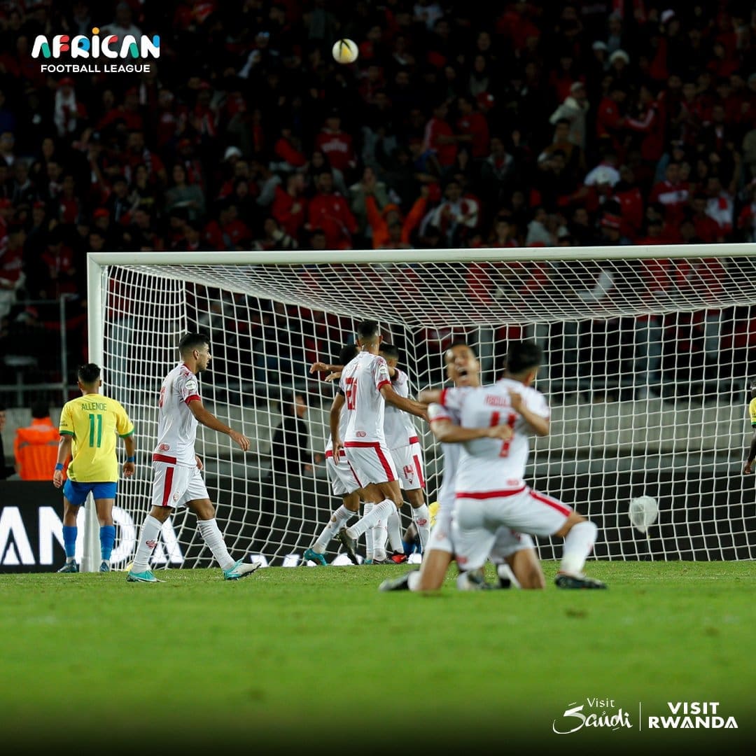 من لقاء الوداد وصن داونز - مصدر الصورة: حساب الدوري الأفريقي على تويتر