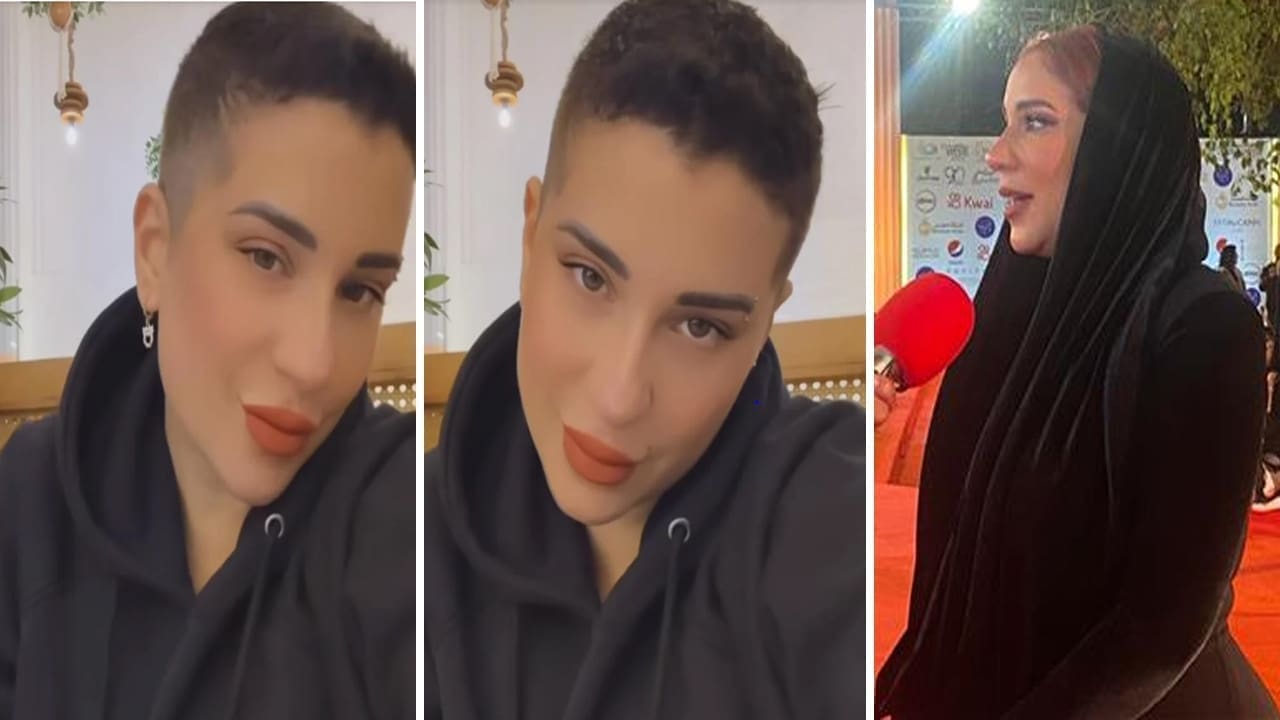 أسما شريف منير تُثير الجدل بسبب ظهورها بقصة شعر ولوك جديد يشبه الرجال