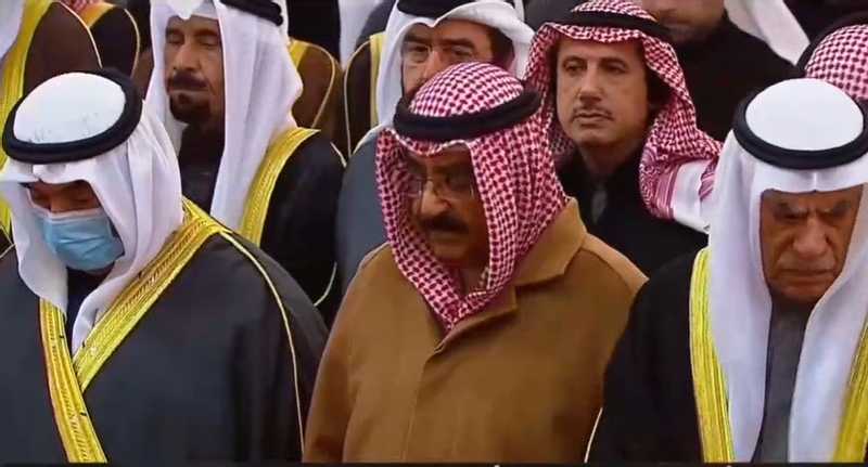 جنازة أمير الكويت الشيخ نواف الأحمد الجابر الصباح.. مصدر الصورة جريدة القبس الكويتي 