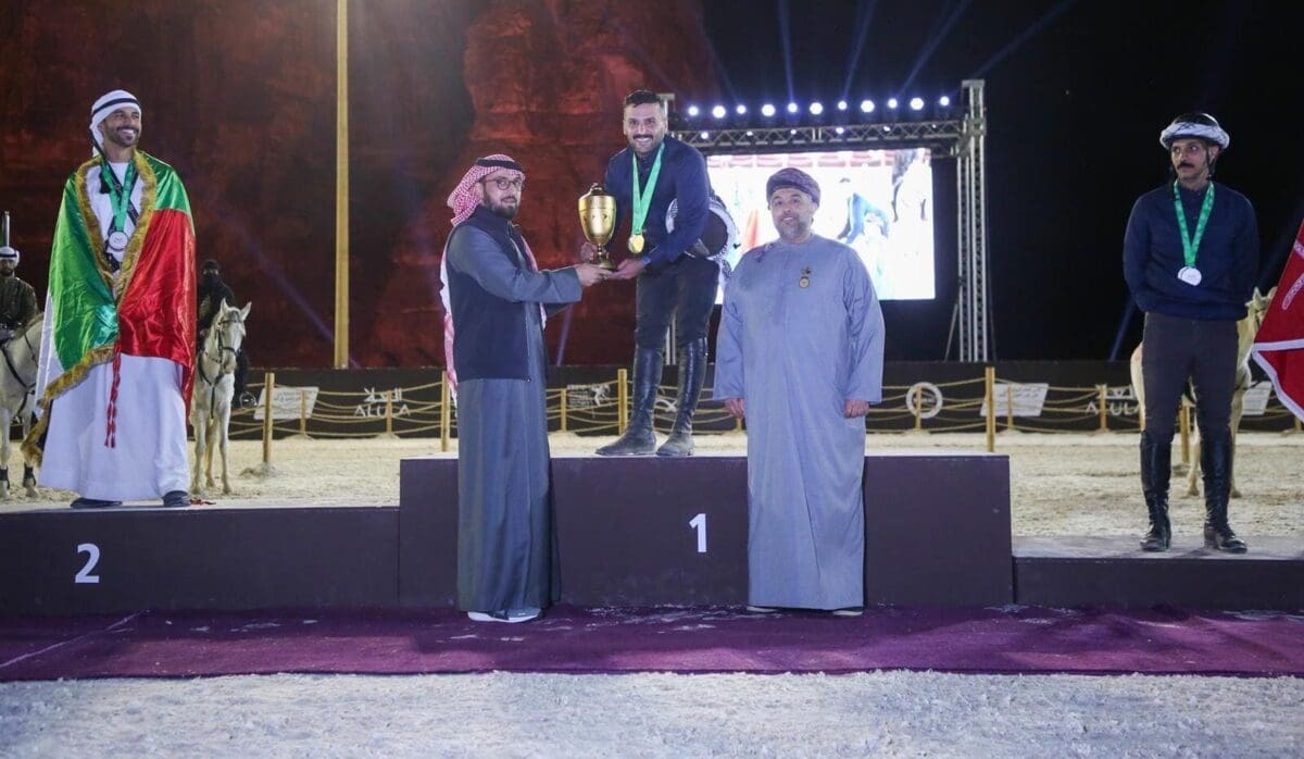 كأس العالم للرماية من على ظهر الخيل