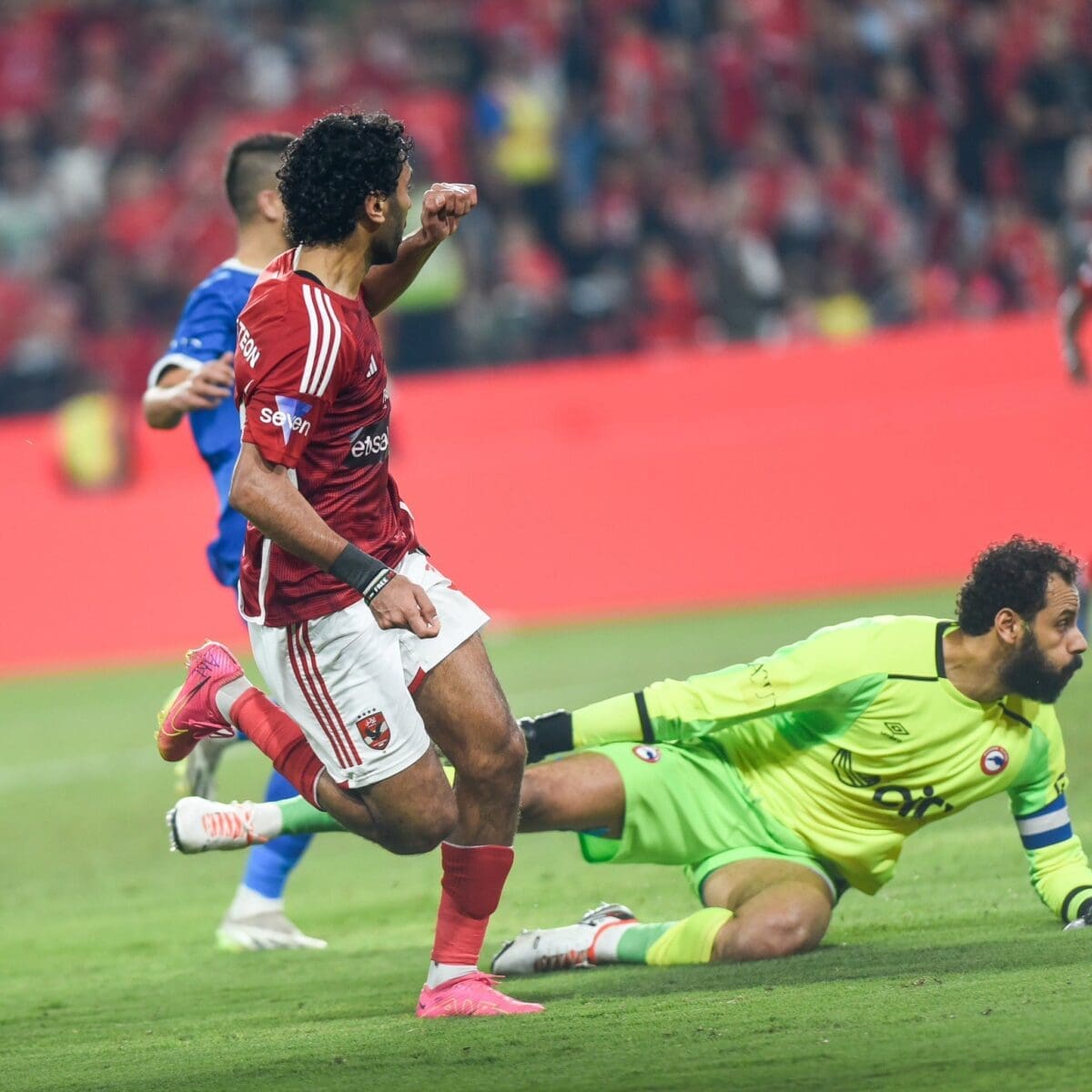 من لقاء الأهلي وفيوتشر - مصدر الصورة: حساب الأهلي على تويتر