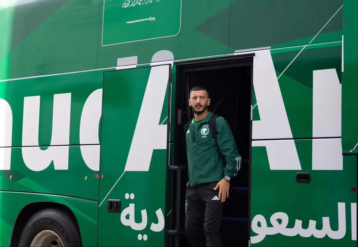 وصول المنتخب السعودي للدوحة