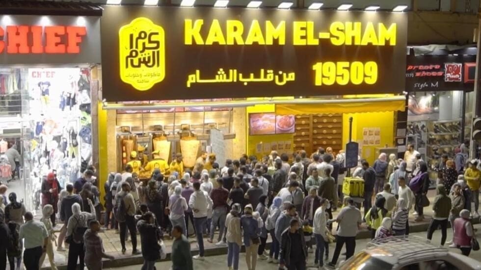 حملات مقاطعة الأكل السوري في مصر