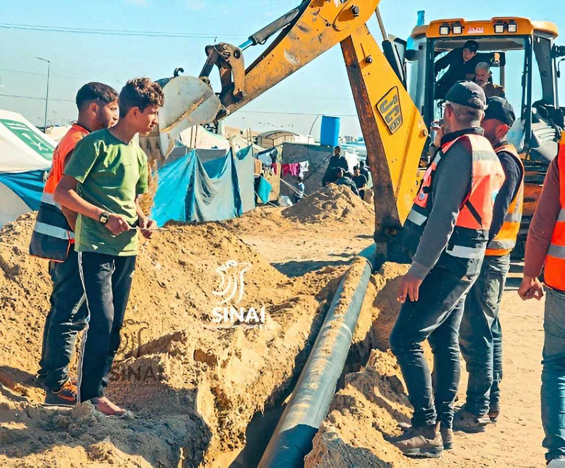 مصر تمرر خطوط بلاستكية لتوصيل المياه