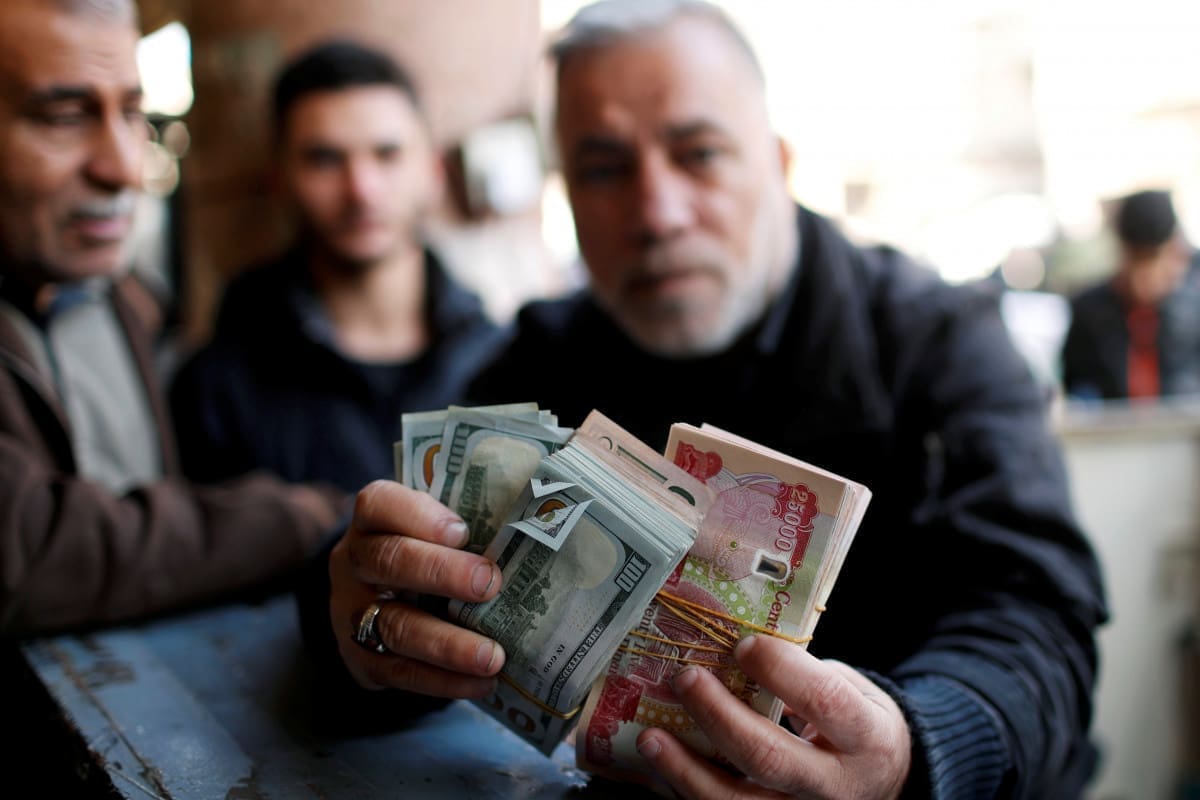 سعر صرف الدولار مقابل الدينار العراقي