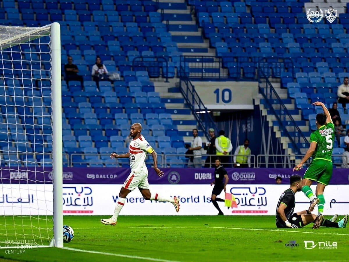 من لقاء الزمالك والرجاء - مصدر الصورة: حساب الزمالك على تويتر