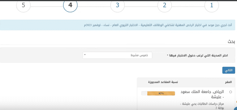 طريقة التقديم في اختبار الرخصة المهنية 1445 والشروط اللازمة