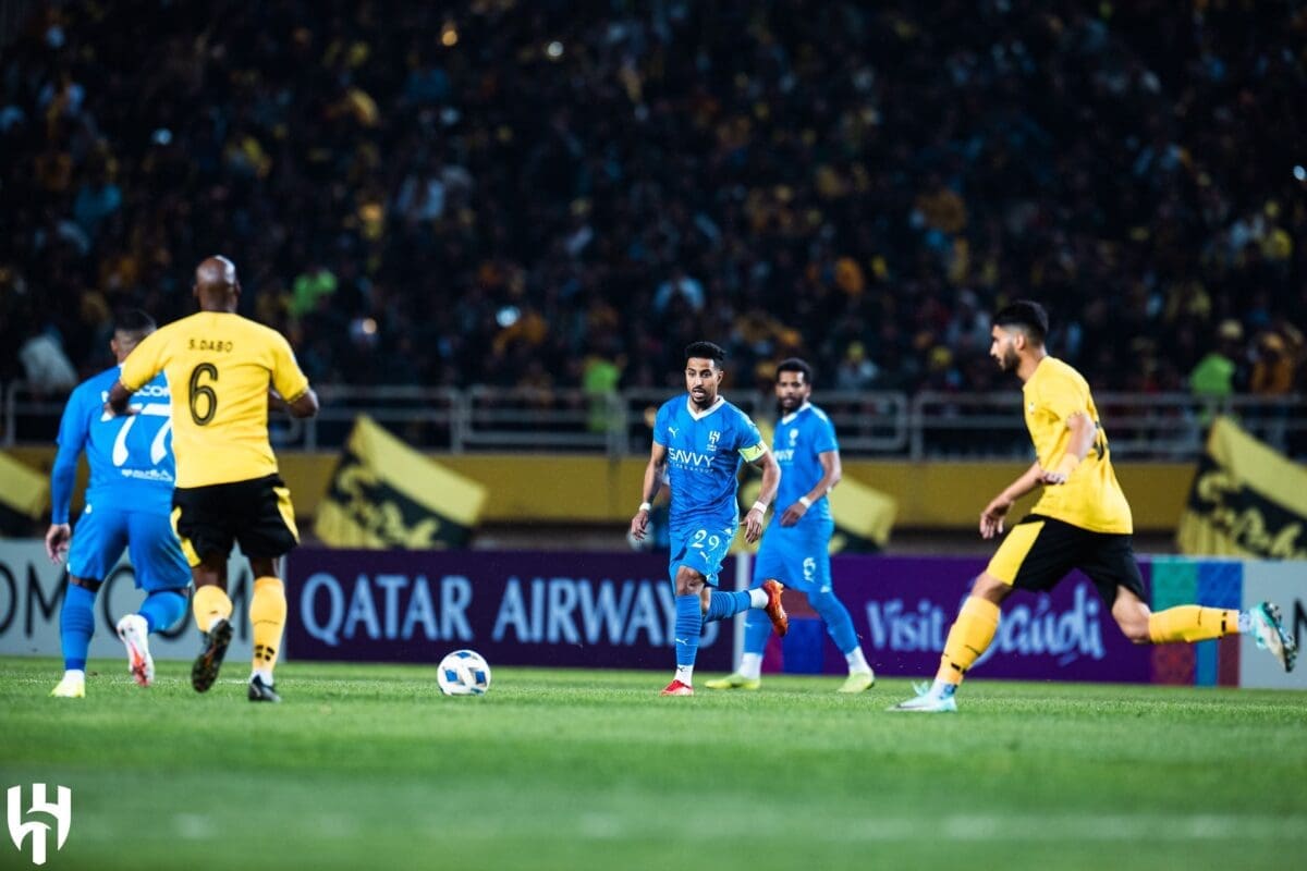 من لقاء الهلال وسباهان أصفهان - مصدر الصورة: حساب الهلال على تويتر