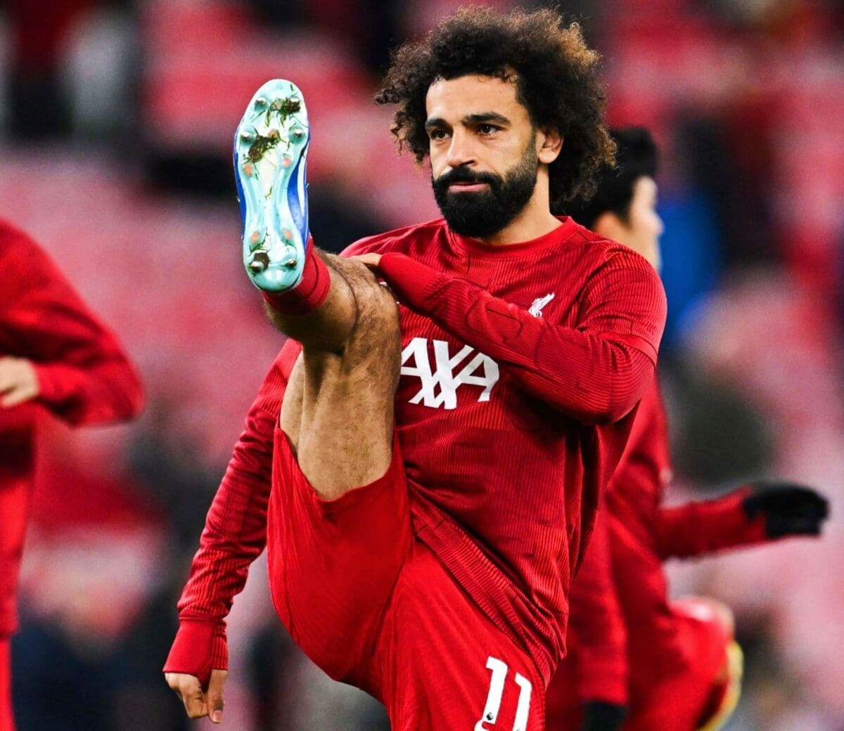 محمد صلاح لاعب نادي ليفربول الإنجليزي