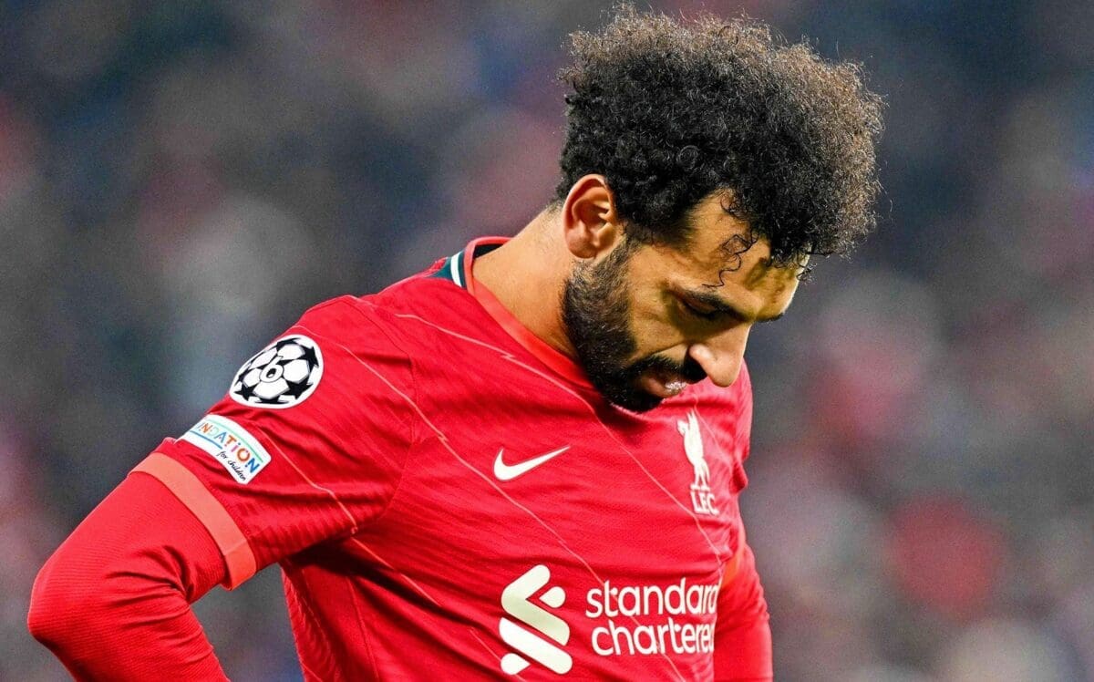 محمد صلاح لاعب نادي ليفربول الإنجليزي