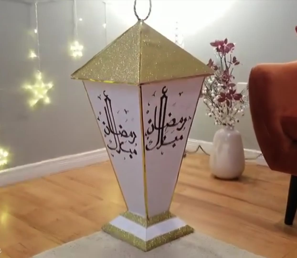 طريقة عمل فانوس رمضان 