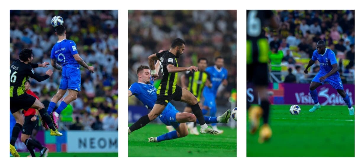 من لقاء الهلال واتحاد جدة - مصدر الصورة: حساب الهلال على تويتر