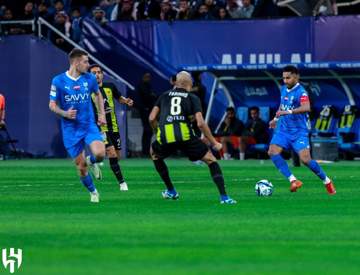 من لقاء اتحاد جدة والهلال - مصدر الصورة: حساب الهلال على تويتر