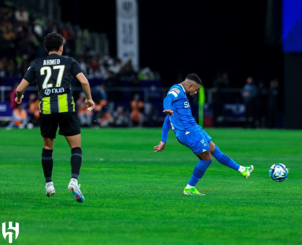 من لقاء اتحاد جدة والهلال - مصدر الصورة: حساب الهلال على تويتر