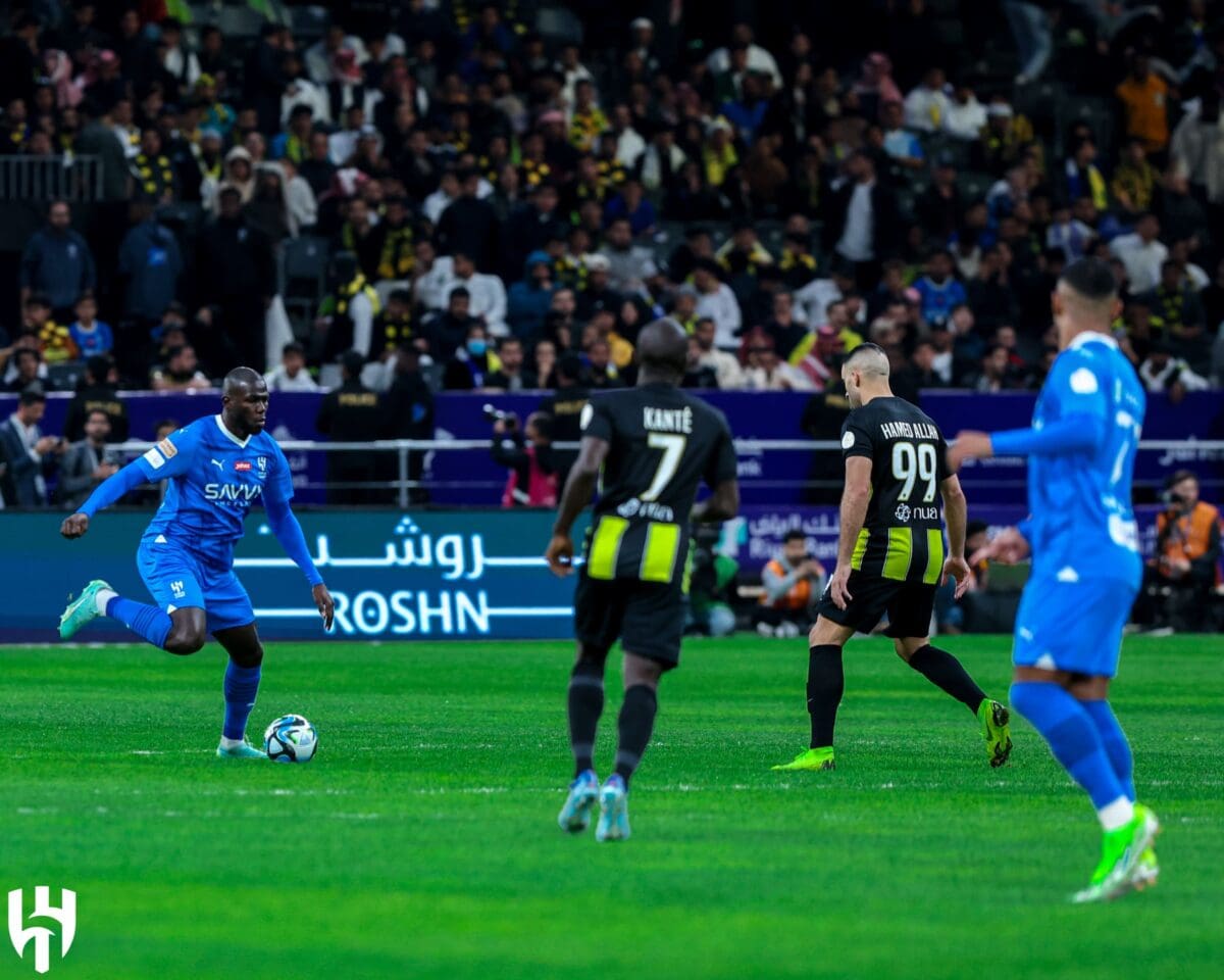 من لقاء اتحاد جدة والهلال - مصدر الصورة: حساب الهلال على تويتر