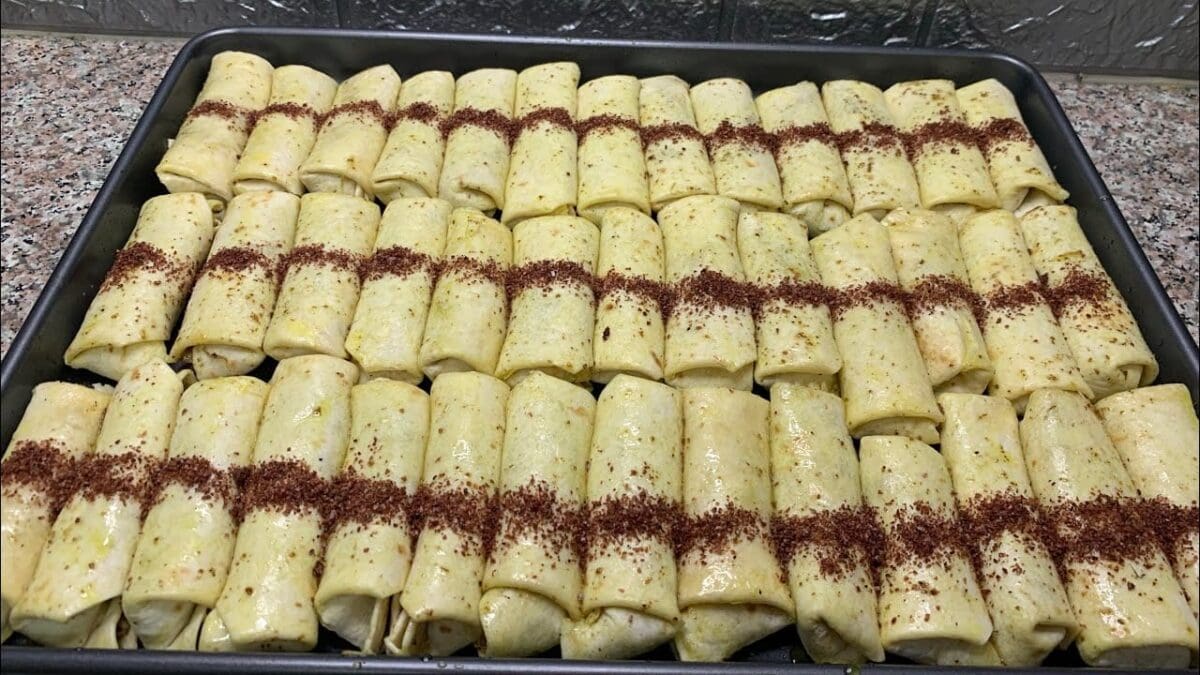 رولات المسخن الفلسطيني: رحلة من النكهات العتيقة إلى الموائد العصرية