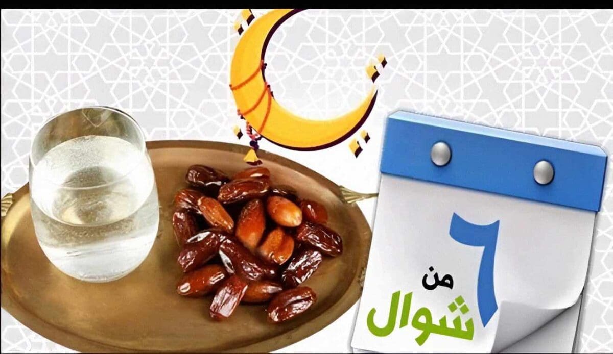 فضل صيم الستة البيض