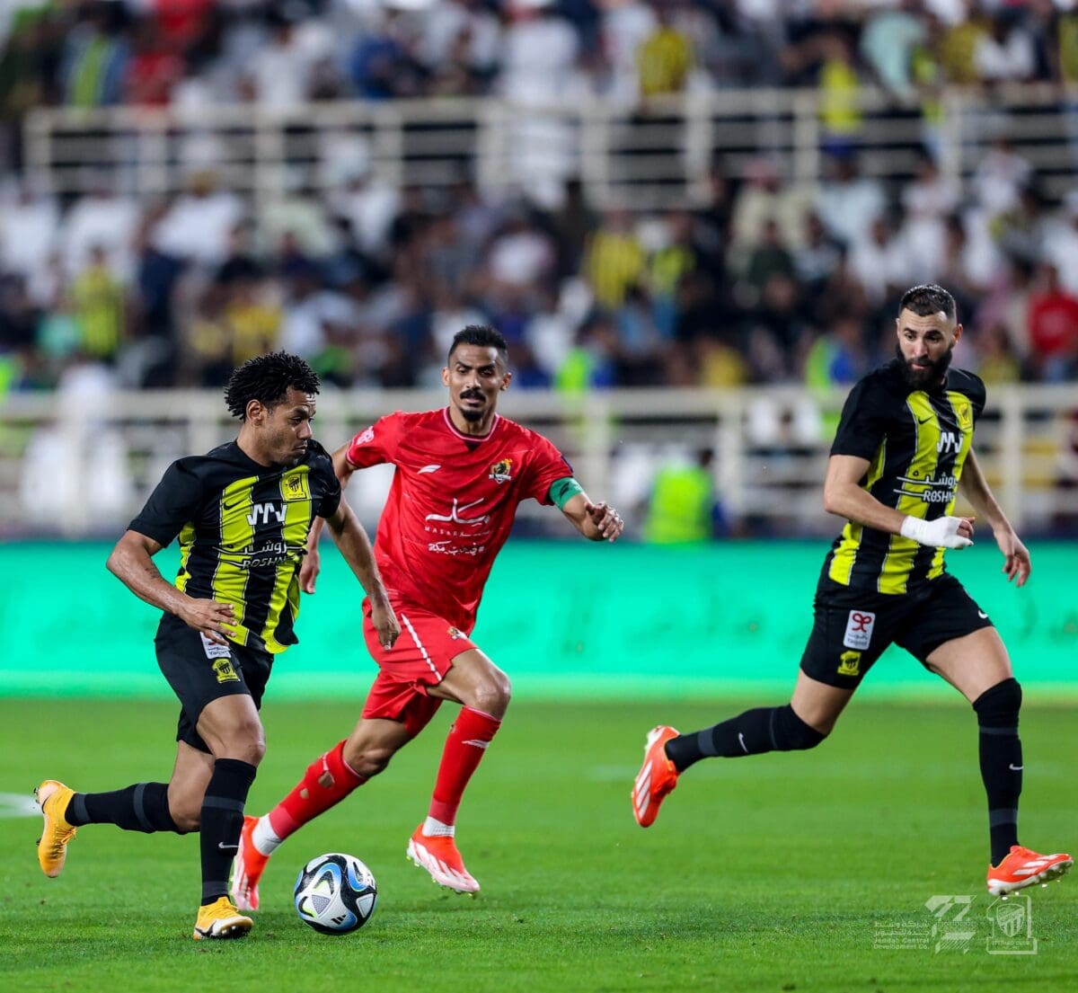 من لقاء اتحاد جدة والوحدة - مصدر الصورة: حساب اتحاد جدة على تويتر