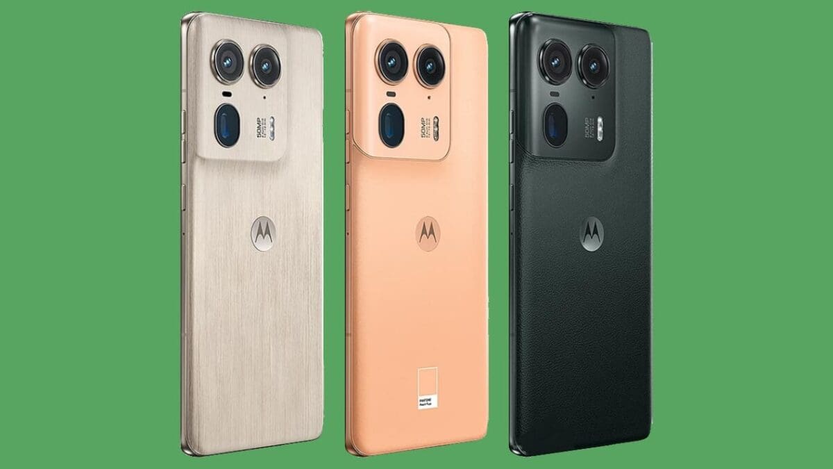 الكشف عن هاتف Motorola Edge 50 Ultra بغلاف خشبي