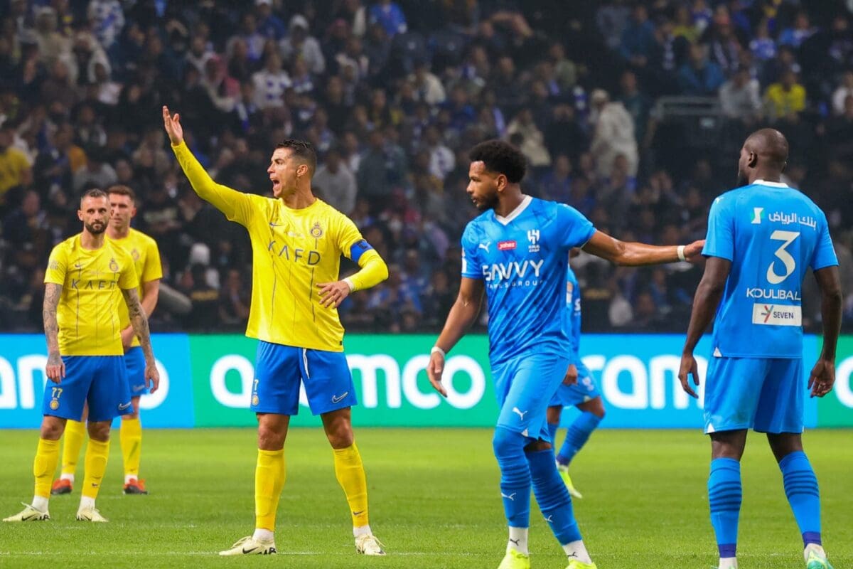الهلال ضد النصر في نهائي كأس الملك السعودي 2023/2024