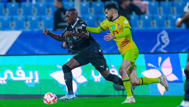 مباراة الهلال ضد الحزم في دوري روشن