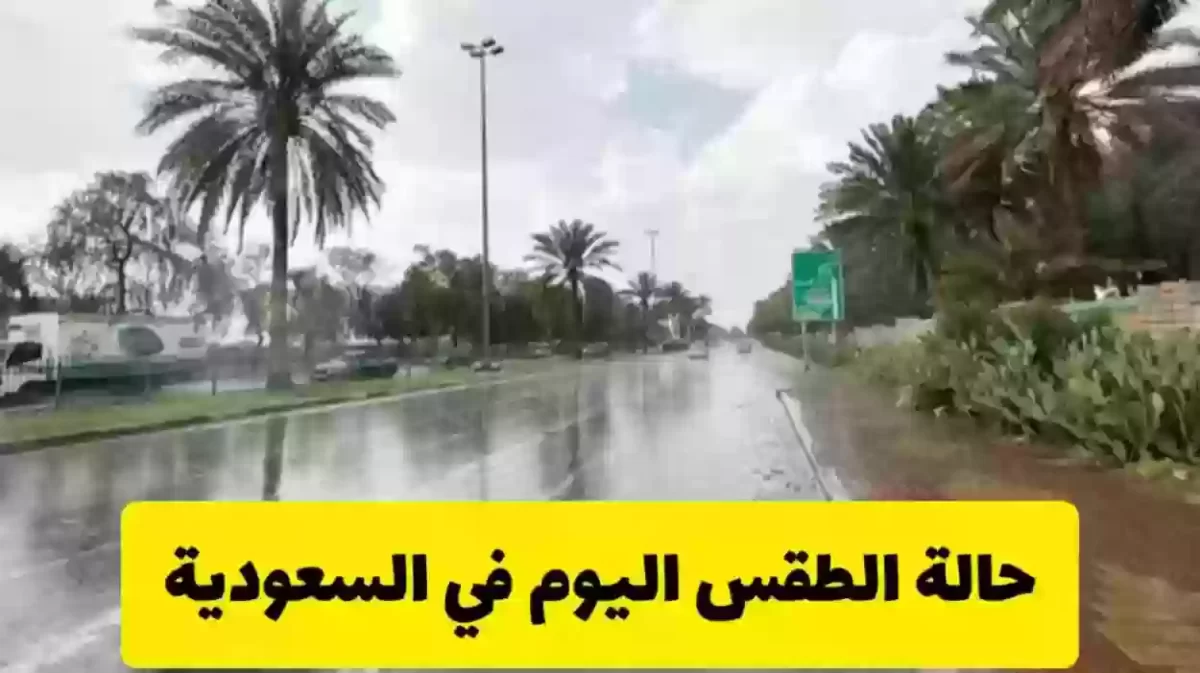 حالة الطقس اليوم بـ7 مناطق بالمملكة