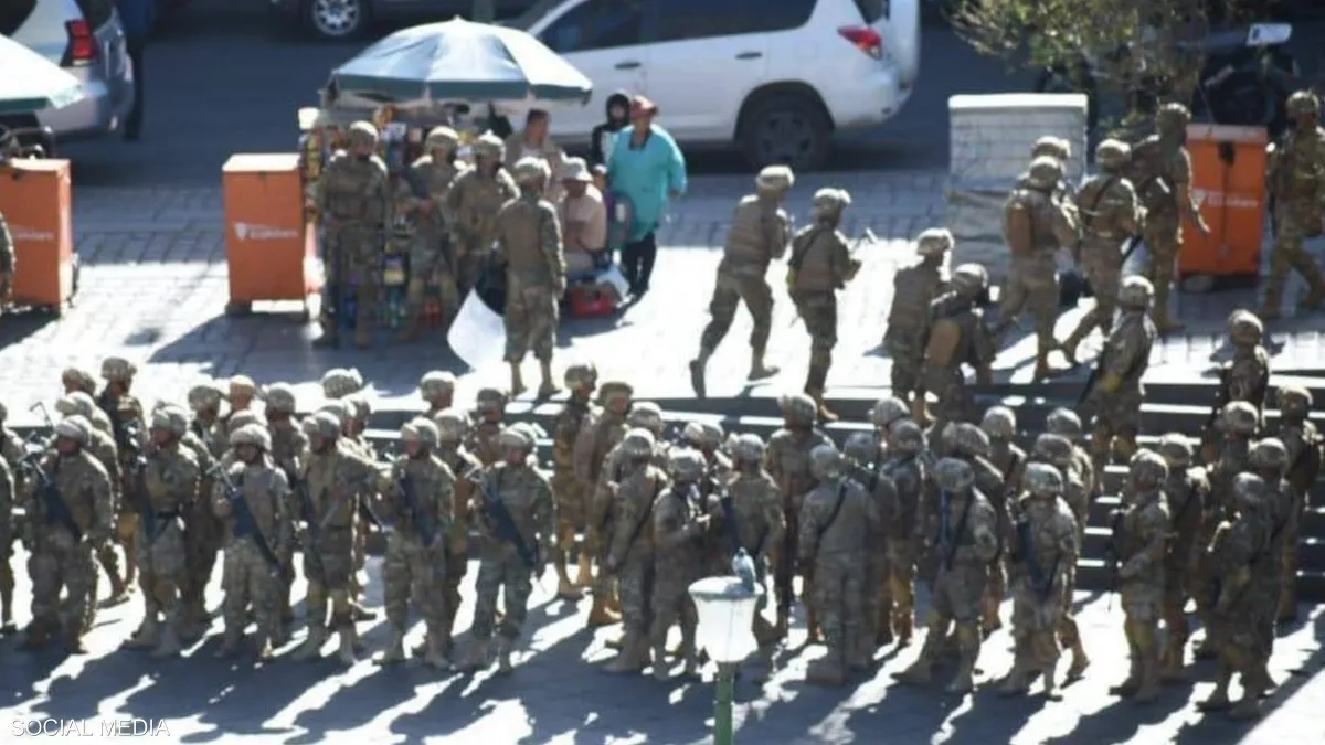 بالفيديو: تفاصيل فشل المحاولة الانقلابية في بوليفيا واعتقال قائد الجيش