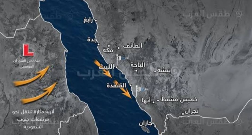 موسم الغبرة يضرب تهامة وجازان ونجران: رياح قوية وأتربة كثيفة حتى منتصف أغسطس