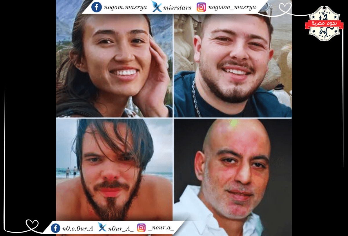 الرهائن الأربعة التي قامت قوات الاحتلال الإسرائيلي بتحريرهم - مصدر الصورة: موقع مواطنون إسرائيليون يطالبون بإبرام صفقة تبادل الرهائن - مصدر الصورة: موقع AP News وتم دمجهم بواسطة الكاتبة