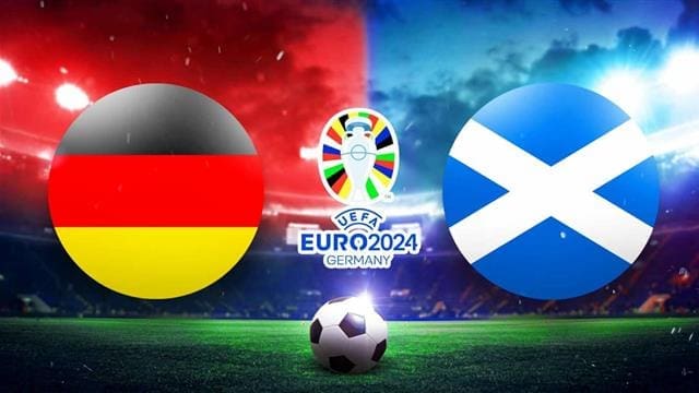 مباراة منتخب المانيا ضد أسكتلندا فى افتتاح يورو 2024