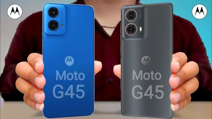 قبل الإعلان المرتقب.. تسريبات مصورة تستعرض ألوان هاتف Moto G45 المميز