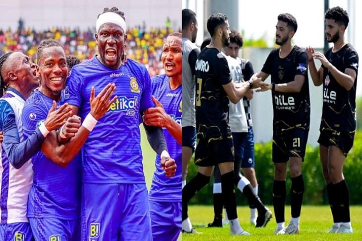 معلق شهير يعلق التعليق على مباراة الشرطة الكيني والزمالك