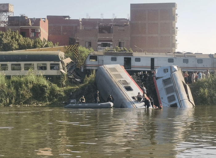 حادث قطار المنيا