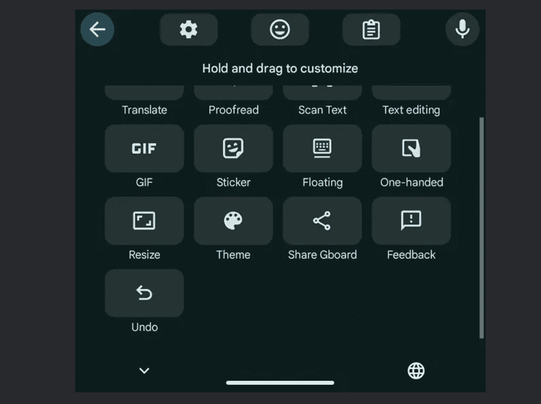 لوحة مفاتيح جوجل Gboard