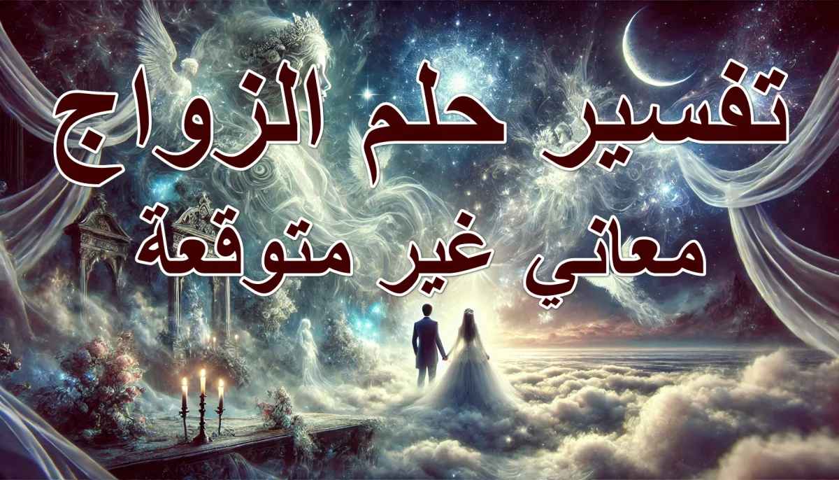تفسير حلم الزواج