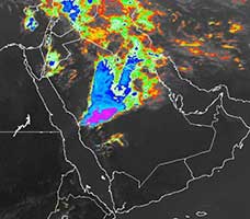 عاجل| الوطني للأرصاد يكشف حالة الطقس في السعودية وأمطار غزيرة في هذه المناطق