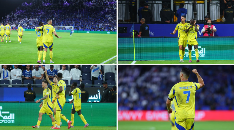 بعد فوز ساحق على الهلال "3-1".. إليك أرقام قياسية لرونالدو مع النصر السعودي