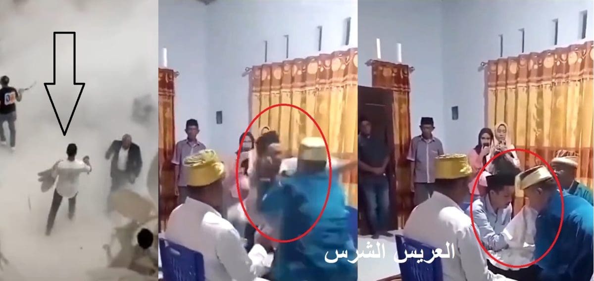 العريس الشرس.. علقة موت من عريس لوالد عروسته بعد كتب الكتاب وأمام العروسة والمأذون والمعازيم