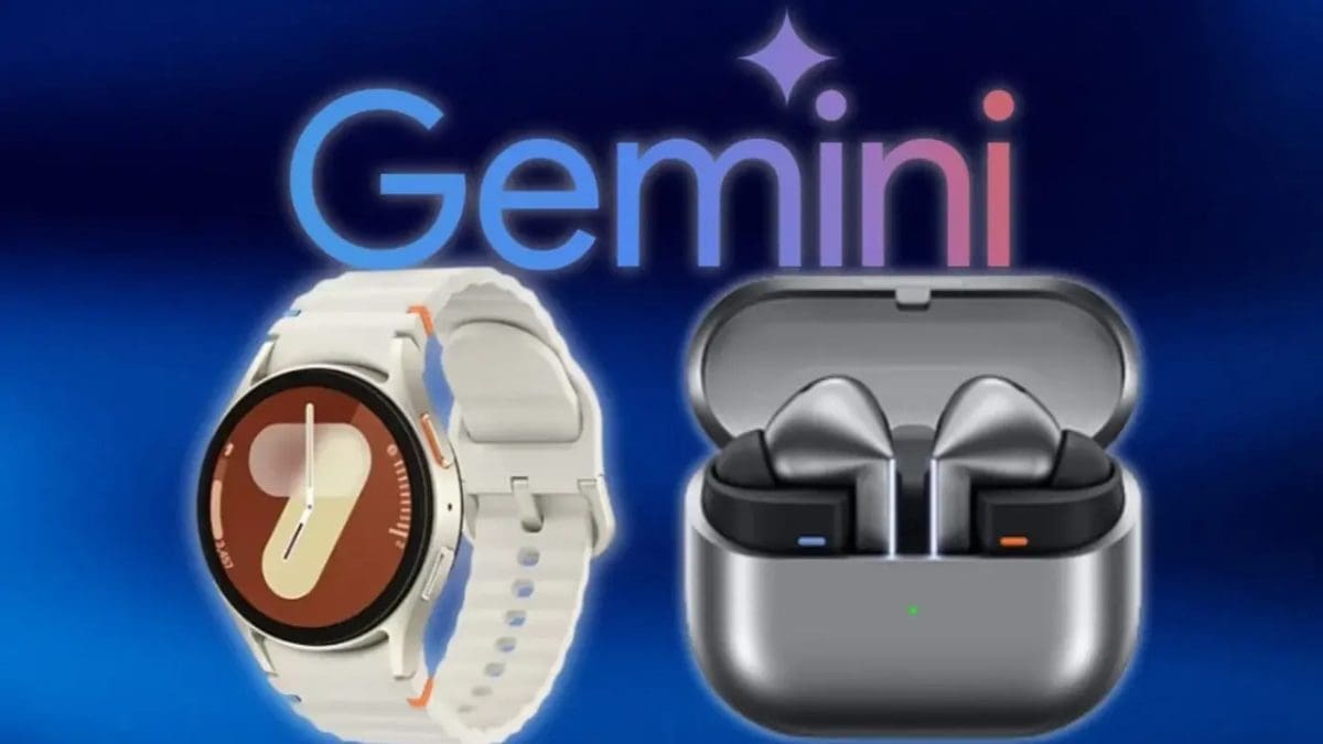 الذكاء الاصطناعي Gemini من جوجل قادم إلى سلسلة Galaxy Watch وBuds  
