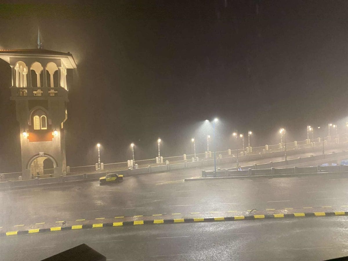 عواصف وأمطار رعدية.. موجة طقس سيئ تضرب الإسكندرية صباح اليوم
