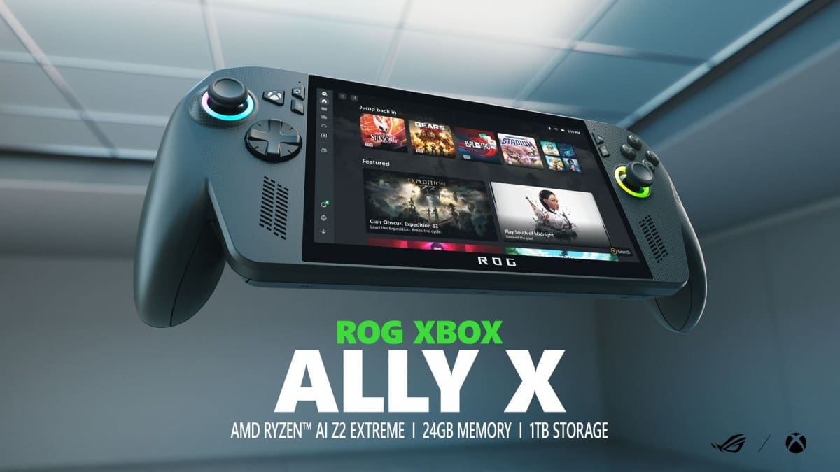 مايكروسوفت وأسوس تكشفان عن أول أجهزة Xbox المحمولة.. ROG Xbox Ally