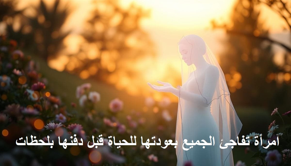 لحظات صادمة.. امرأة تعود للحياة وتخرج من النعش قبل دفنها بدقائق والجنازة تتحول لفرح وسعادة