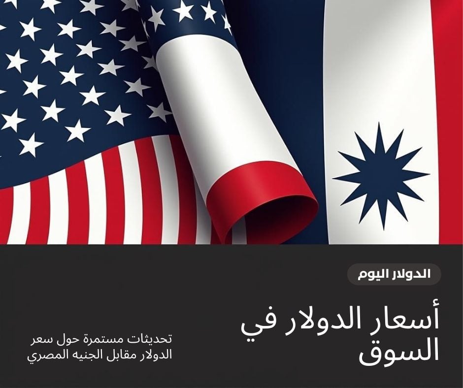 سعر الدولار مقابل الجنيه المصري اليوم 29 نوفمبر 2025 في البنوك المصرية