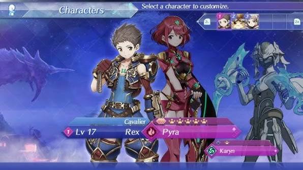 الشخصيتين باييرا و ريكس 