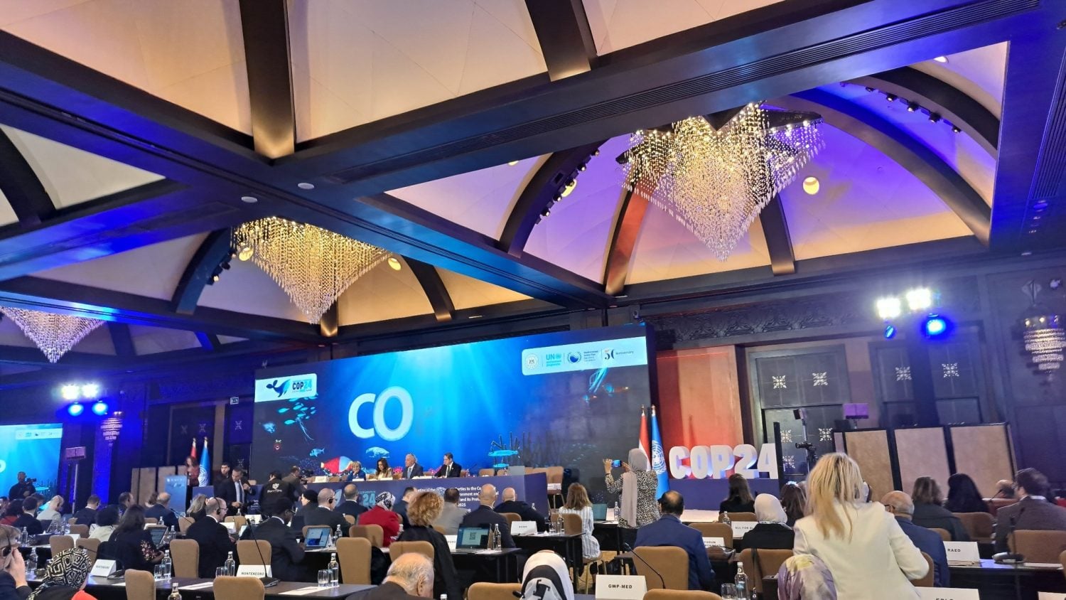  مصر تختتم استضافة مؤتمر برشلونة COP24 وتطلق مرحلة متوسطية جديدة لحماية البحر الأكثر تهديدًا عالميًا