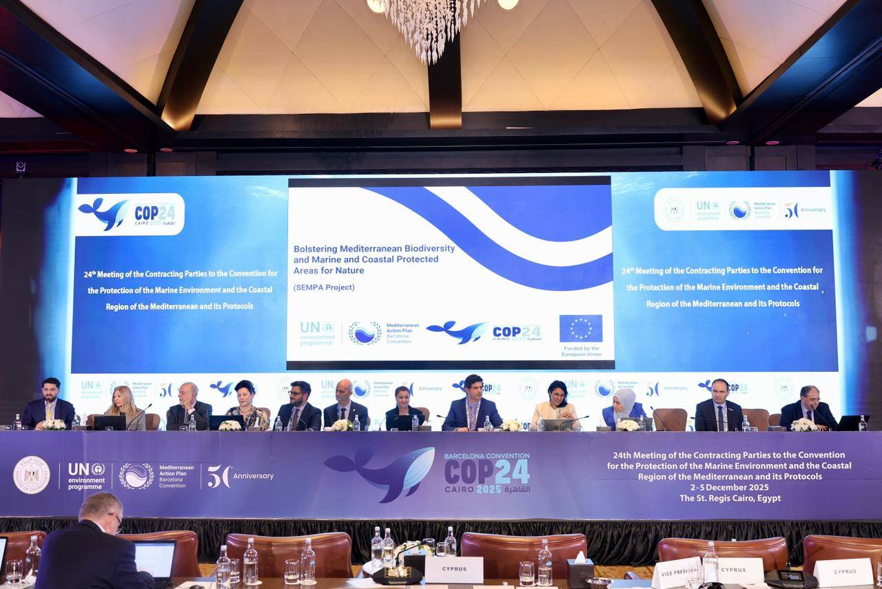  مصر تختتم استضافة مؤتمر برشلونة COP24 وتطلق مرحلة متوسطية جديدة لحماية البحر الأكثر تهديدًا عالميًا