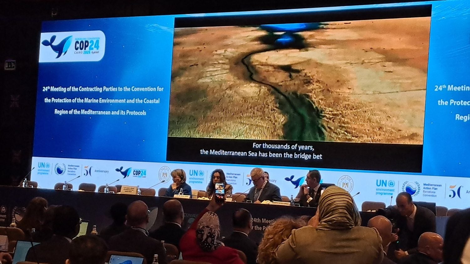  مصر تختتم استضافة مؤتمر برشلونة COP24 وتطلق مرحلة متوسطية جديدة لحماية البحر الأكثر تهديدًا عالميًا